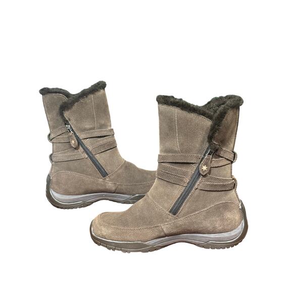 Columbia Namara  WaterResistant Omni-Grip Suede women's Snow  boot size 9 - Picture 4 of 9